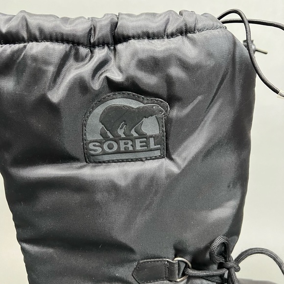Sorel Mens (10) Black Winter Snow Boots - Picture 4 of 8